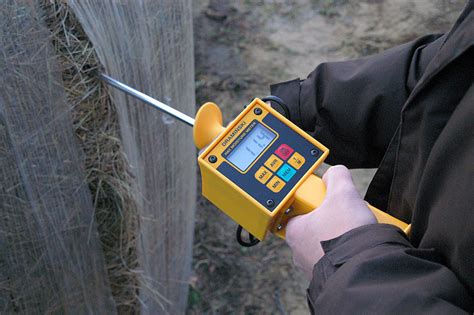 custom hay bale moisture meter|hay bale moisture tester prices.